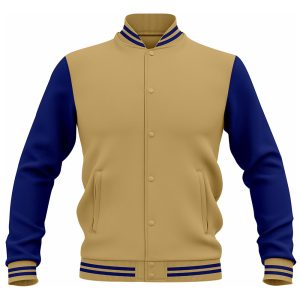 LJ-107 Gold Personalized Varsity Letter Jacket