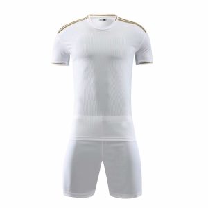 Galactico White Youth SS Football Teamwear Set